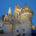 Burg Kreuzenstein zur blauen Stunde