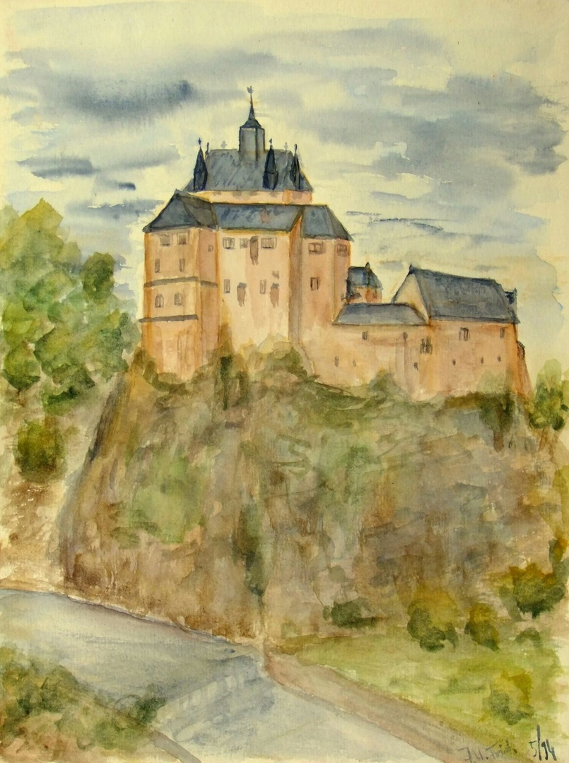 Burg Kriebstein bei Mittweida