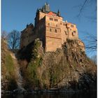 Burg Kriebstein im Winterschlaf