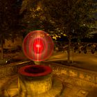 Burg Landeck LAPP - Orb auf dem Brunnen