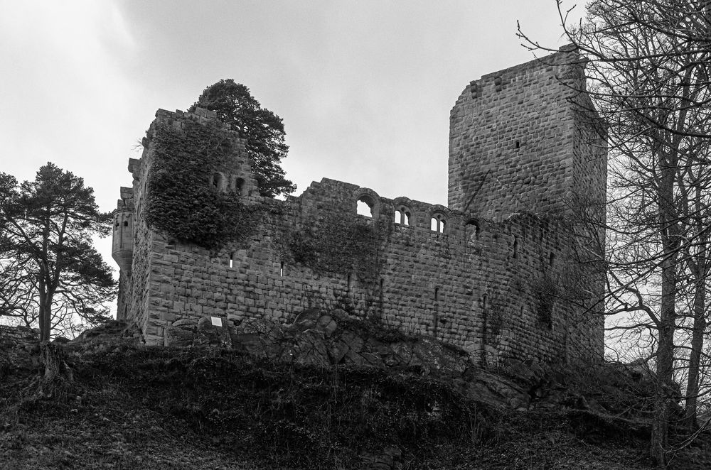 Burg Landsberg Foto & Bild art, france, winter Bilder auf