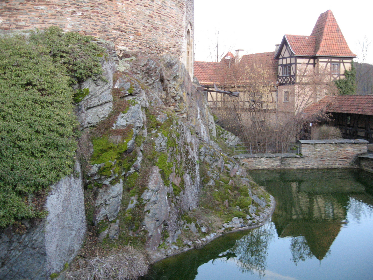 Burg Lauenstein Burggraben