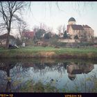 Burg Lenzen nahe der Elbe 1990