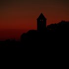 Burg Lichtenberg beim Sonnenuntergang