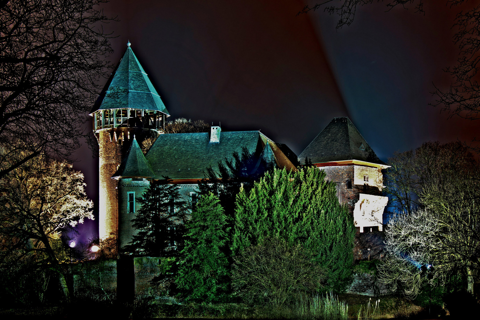 Burg Linn 2. Versuch HDR