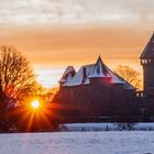 Burg Linn am Morgen