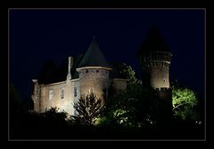 Burg Linn at Night