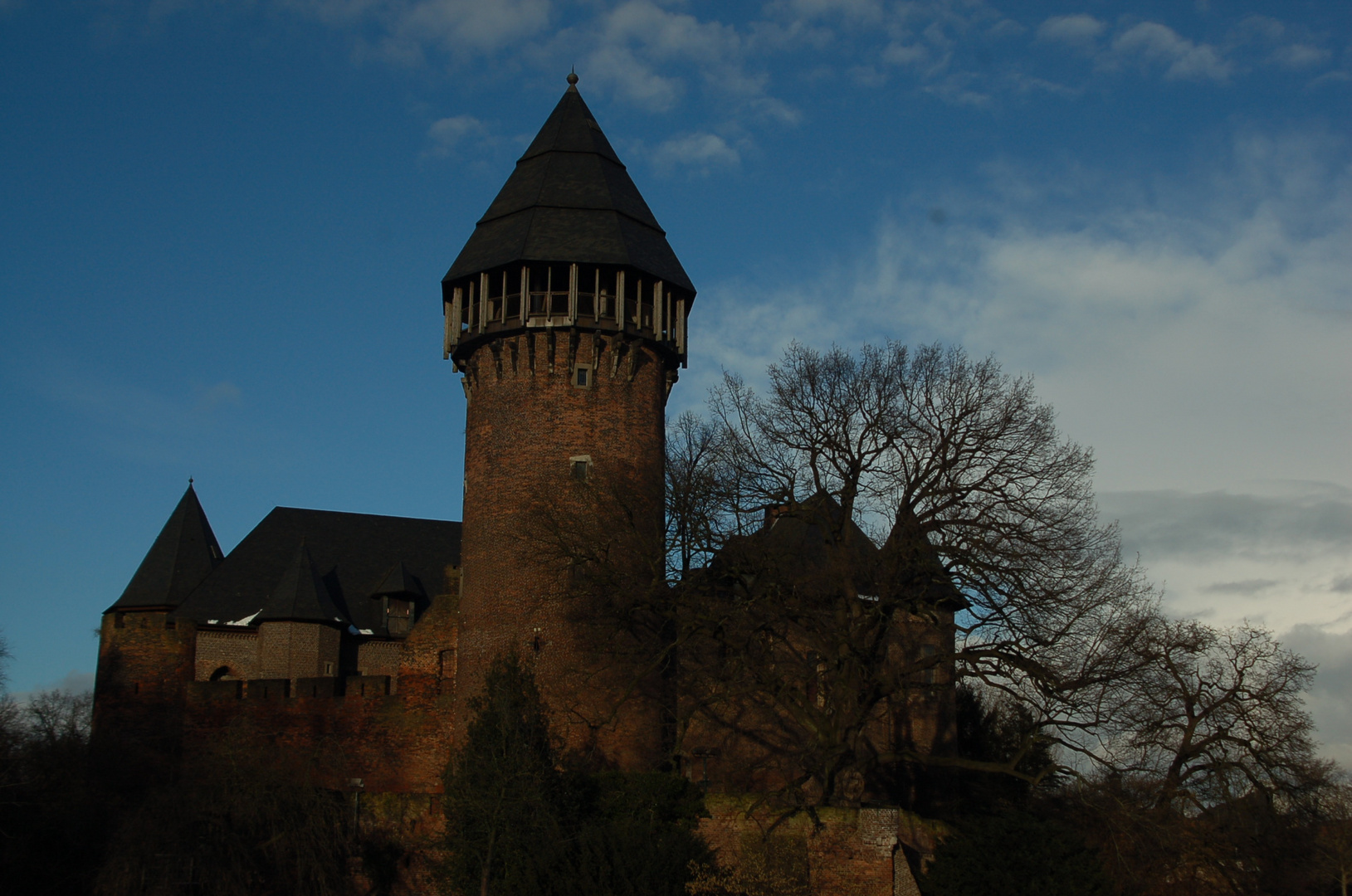 Burg Linn diesmal ohne Ast ;)
