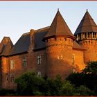 Burg Linn im Abendlicht