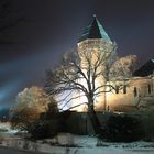 Burg Linn im Schnee