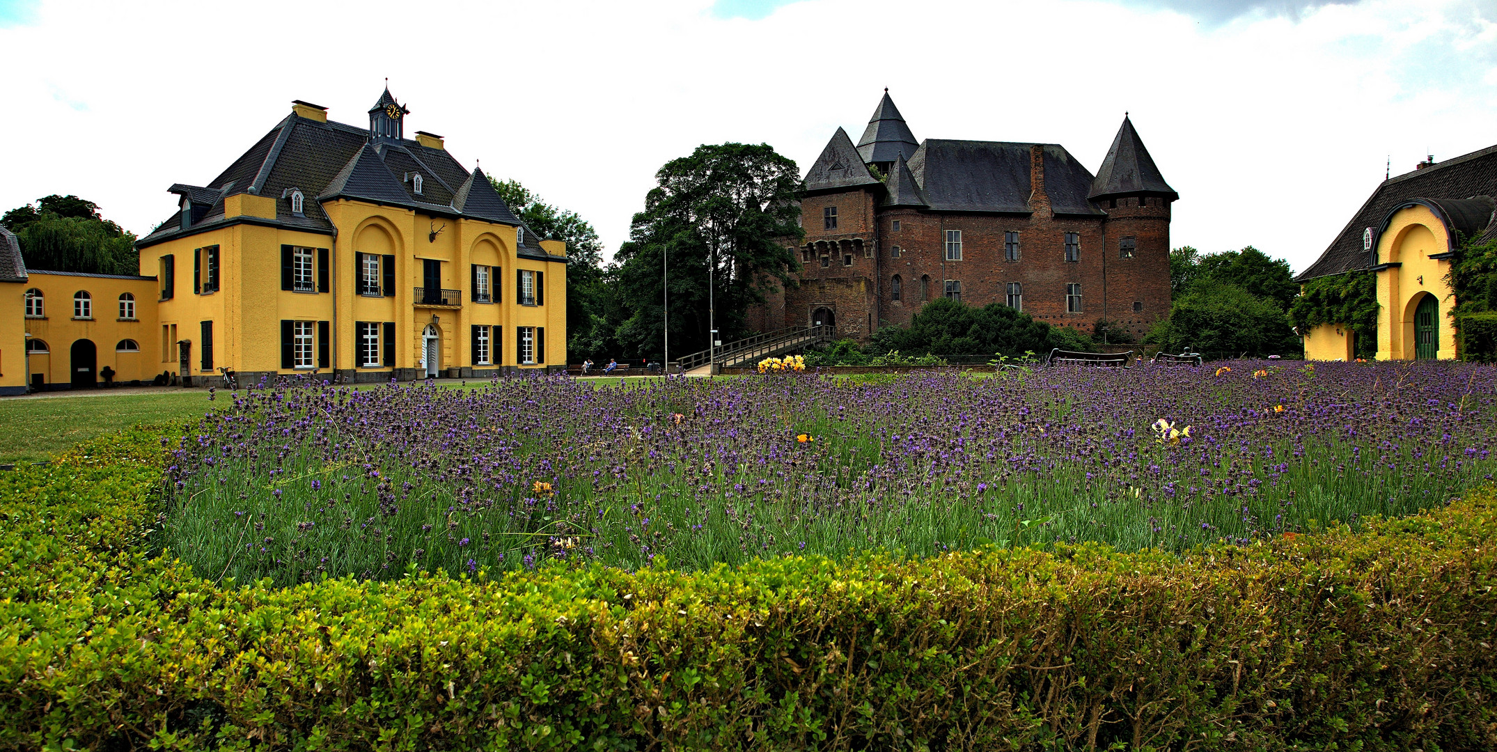 Burg Linn in Krefeld...