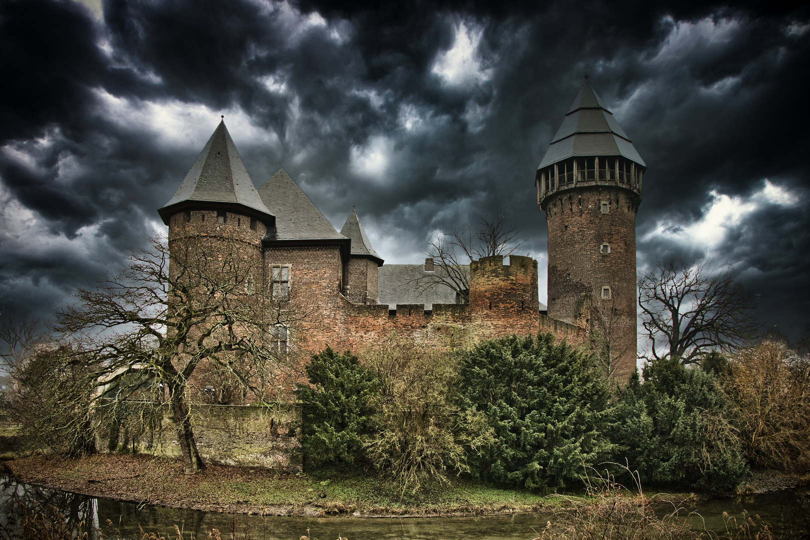 Burg Linn in Krefeld