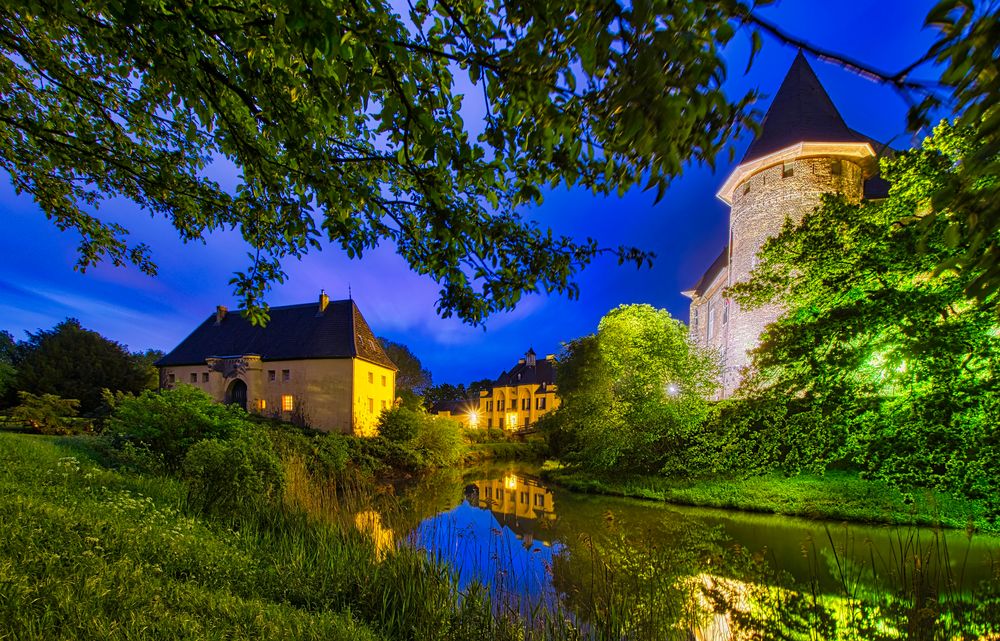 Burg Linn mit Herrenhaus
