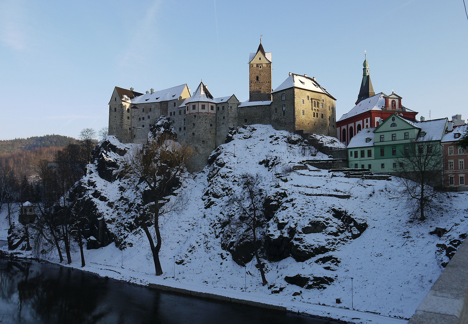 Burg Loket/Böhmen