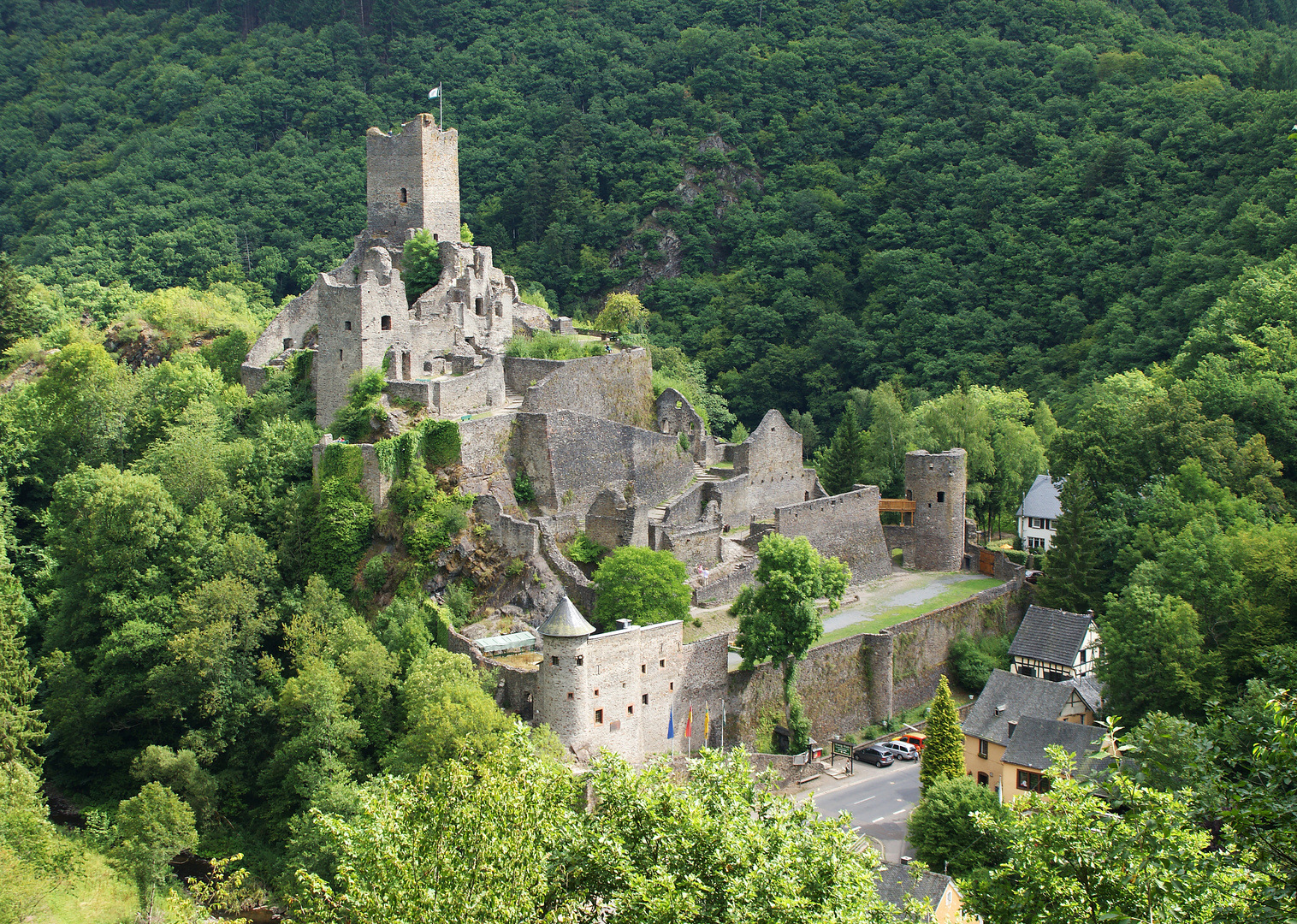 Burg Manderscheid Foto & Bild deutschland, europe, rheinlandpfalz