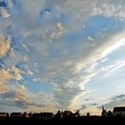 Burg mit Himmel