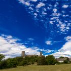 Burg Münzenberg im Wolkenzauber