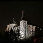 Burg Mylau bei Nacht