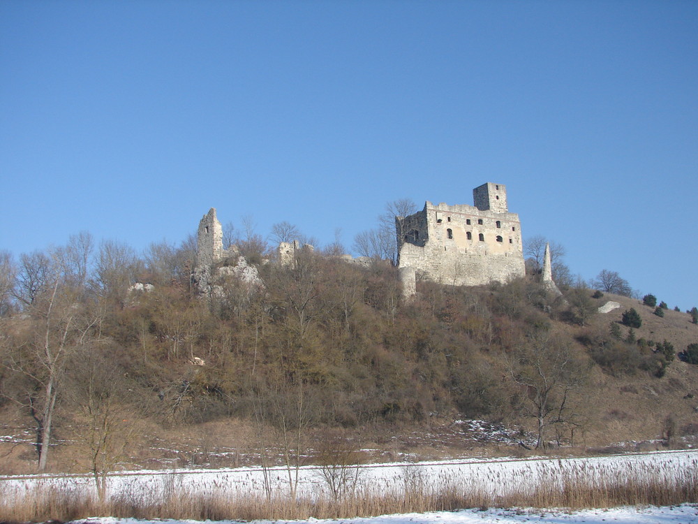 Burg Niederhaus im Winter