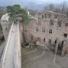 Burg oberhalb Bensheim