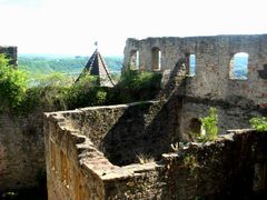 Burg ohne Dächer