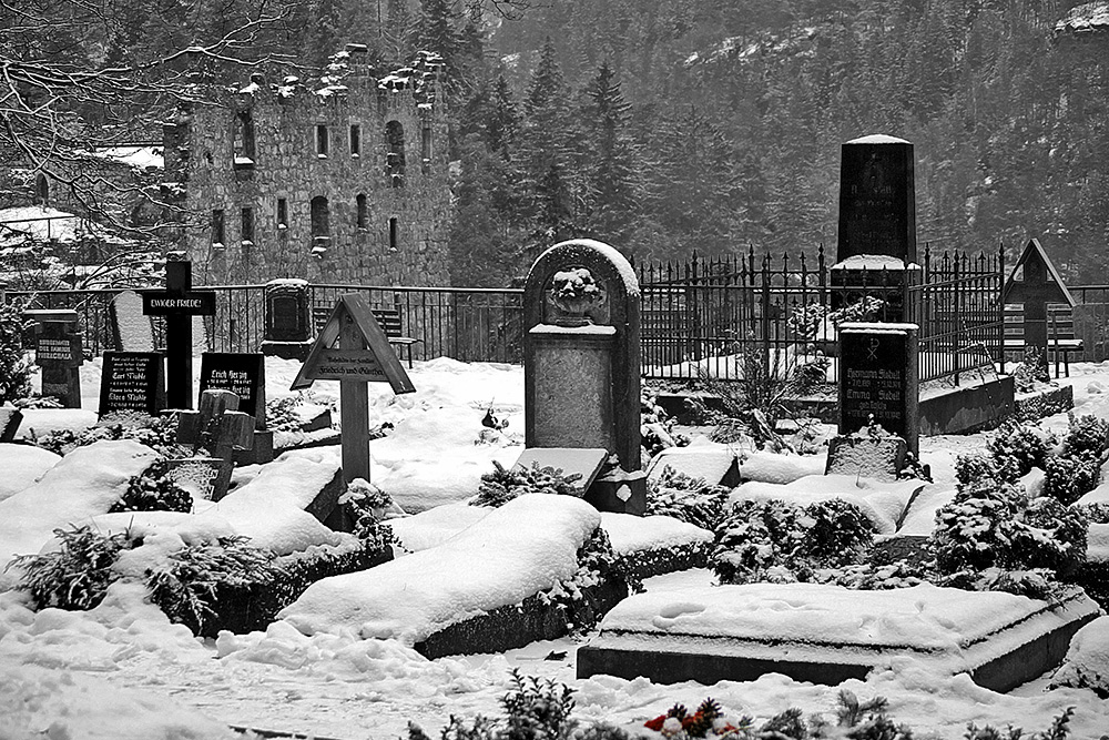 Burg Oybin - Bergfriedhof