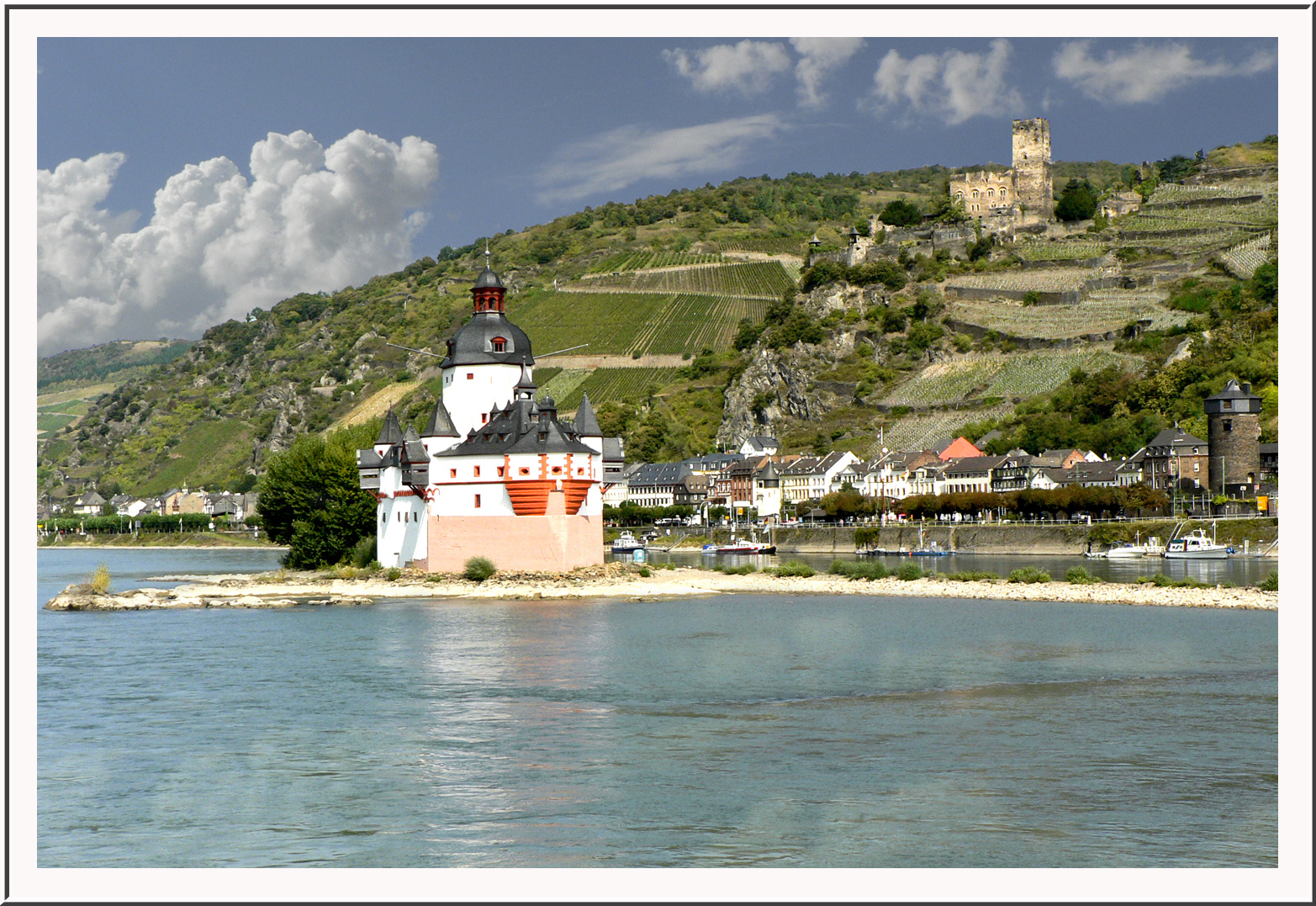 Burg Pfalzgrafenstein - auch die Pfalz bei Kaub genannt......