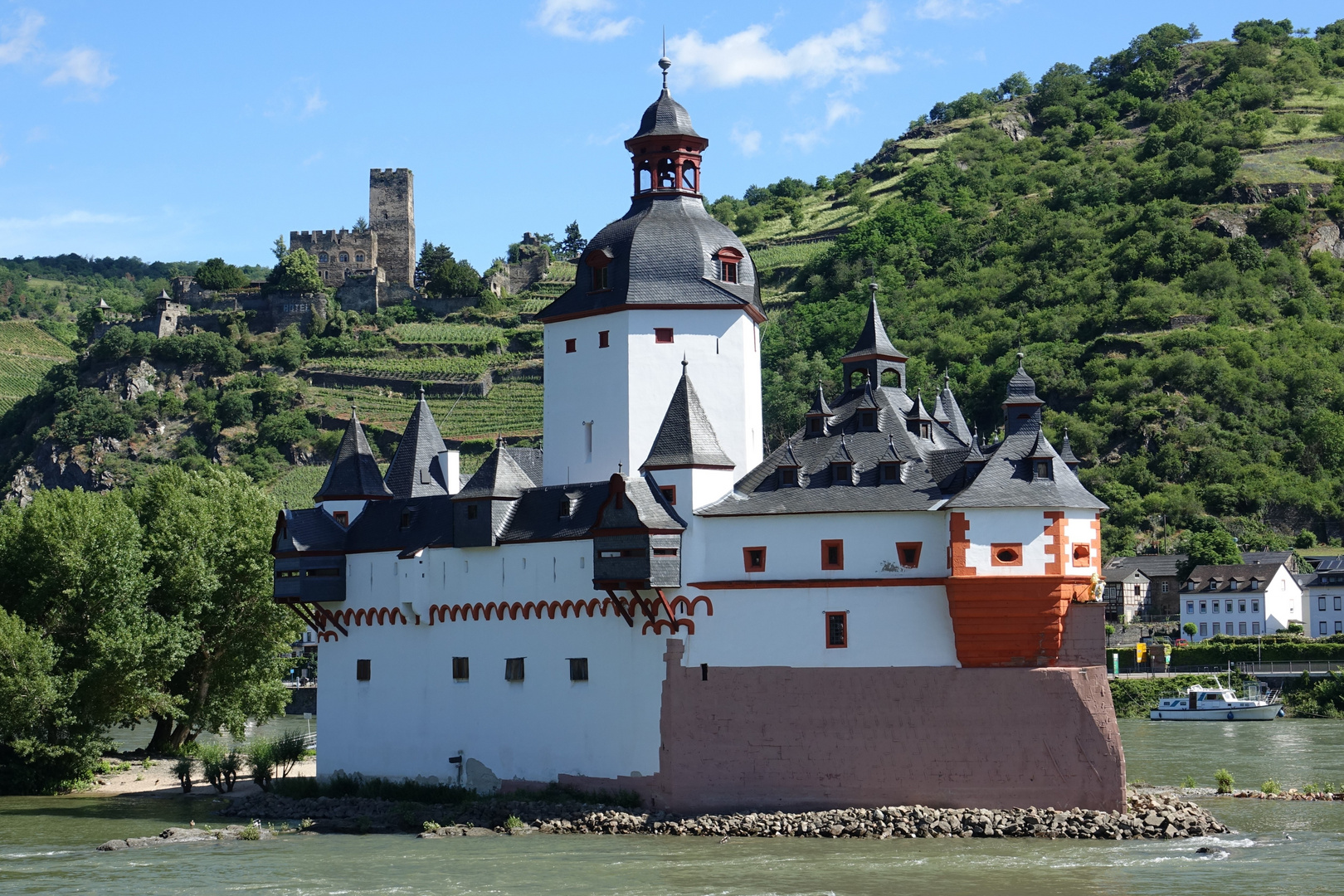 Burg Pfalzgrafenstein, auch die Pfalz bei Kaub genannt 