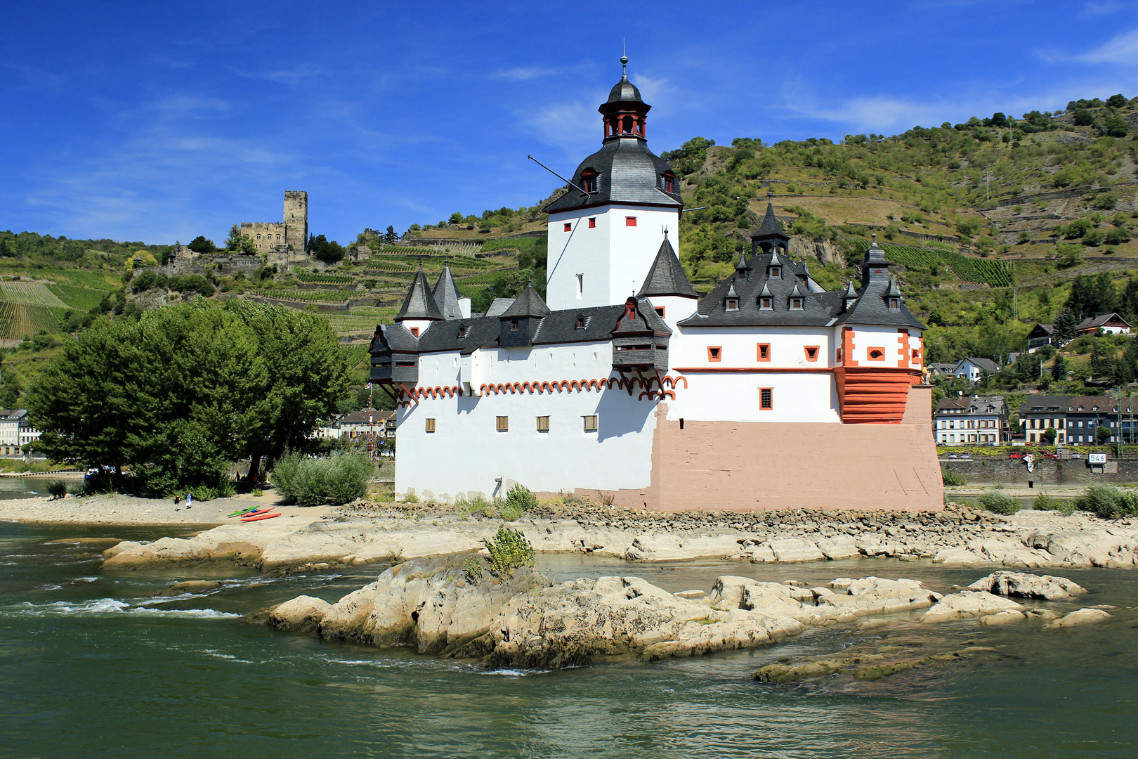 Burg Pfalzgrafenstein bei Kaub am Rhein