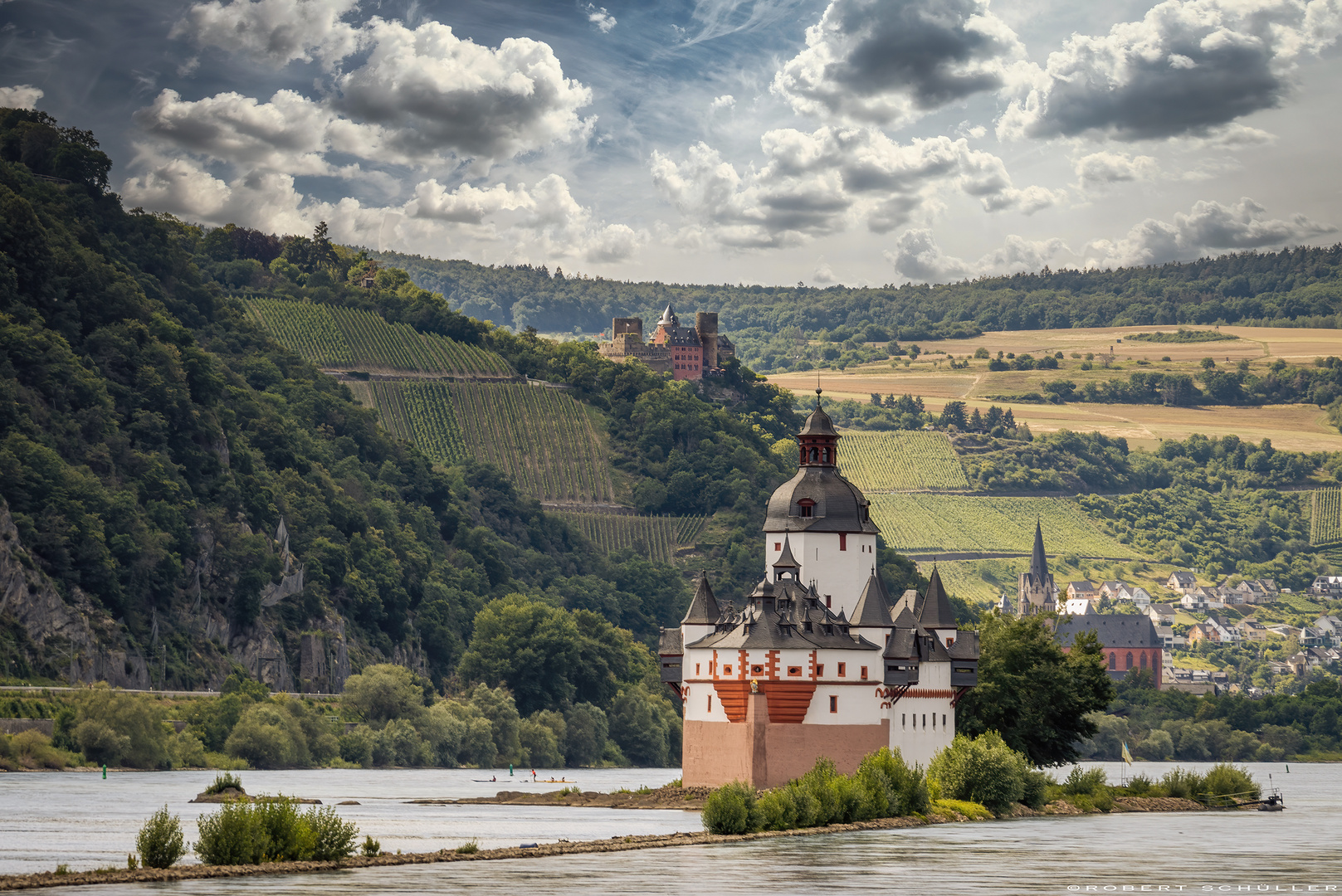 Burg Pfalzgrafenstein: Ein Stück Bayern im Deutschen Rhein.