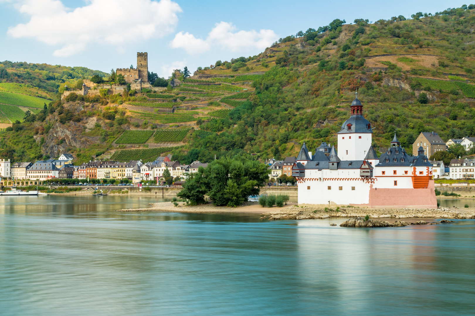 Burg Pfalzgrafenstein und Burg Gutenfels