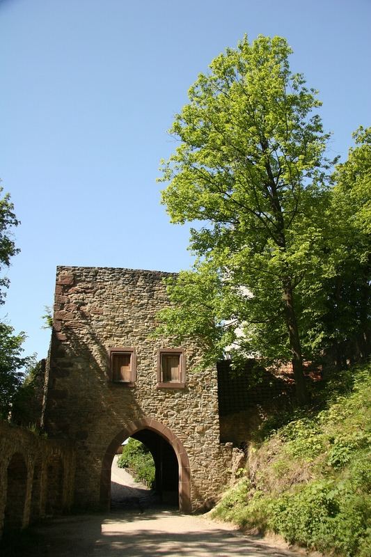 Burg Plesse, inneres Tor