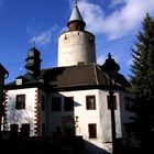 Burg Posterstein, gut erhaltene Feudalburg