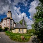 Burg Posterstein im Frühling 