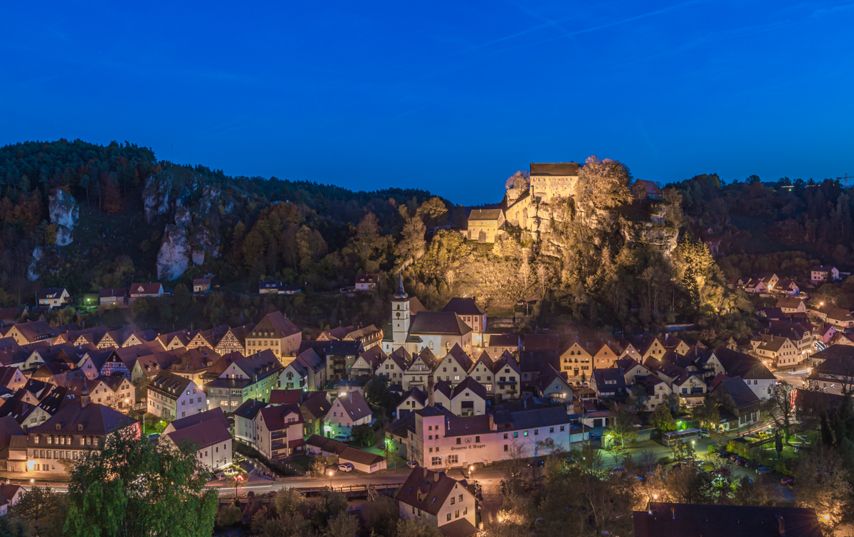 Burg Pottenstein in der Fränkischen Schweiz