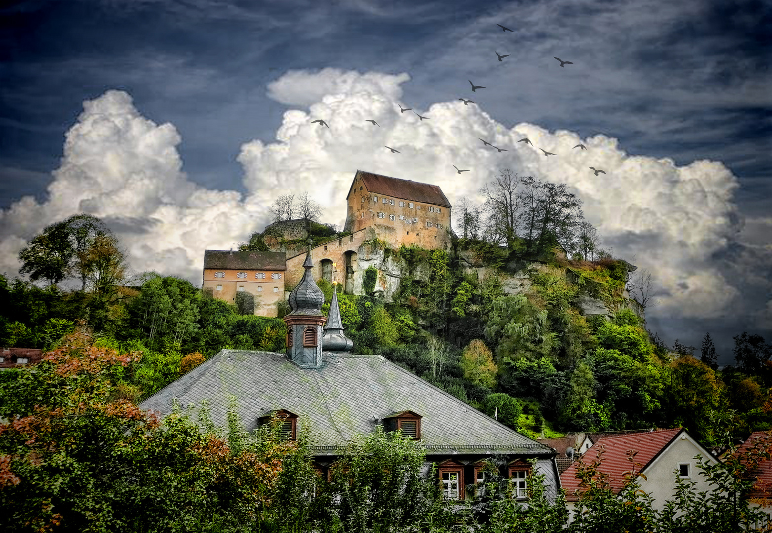 Burg Pottenstein in Franken