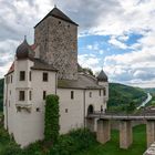Burg Prunn mit Blick auf das Altmühltal
