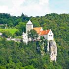 Burg Prunn vom Schiff aus gesehen 