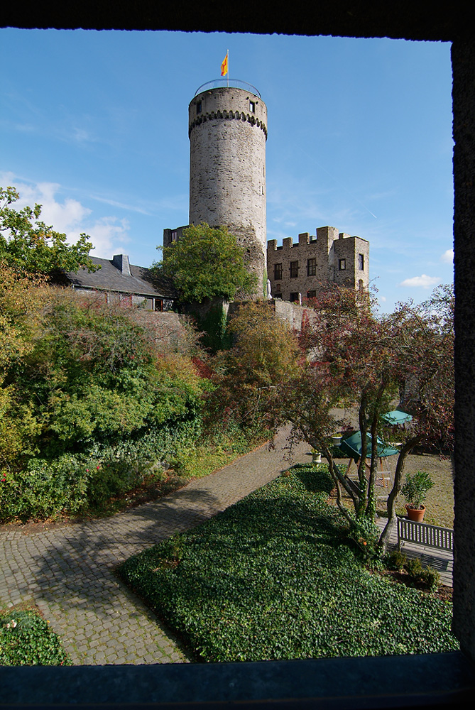 Burg Pyrmont - der Herbst kommt