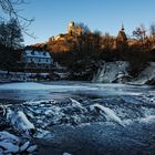 Burg Pyrmont im Winter