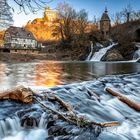 Burg Pyrmont, Pyrmonter Mühle und der Wasserfall