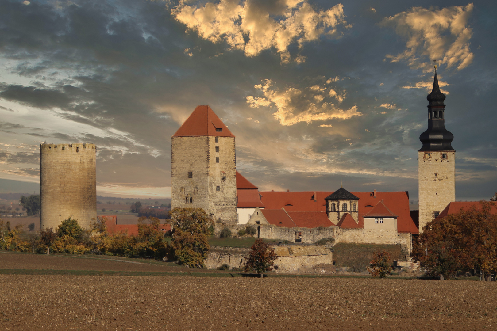 Burg Querfurt Foto & Bild architektur, landschaft, himmel Bilder auf
