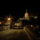 Burg Querfurt bei Nacht