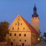 Burg Querfurt - Blick auf Kornhaus mit dem Pariser Turm