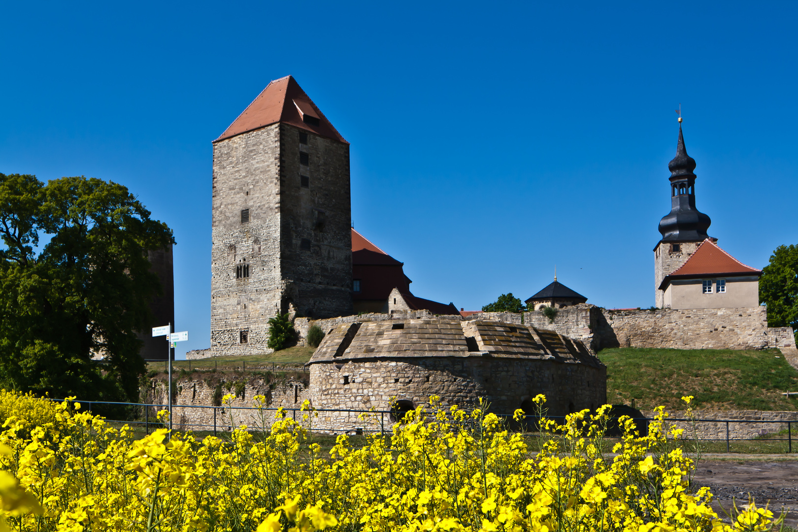 Burg Querfurt im Mai