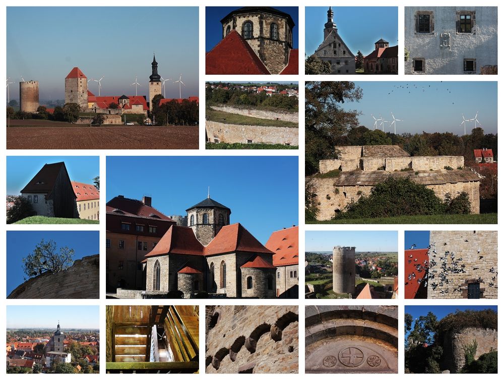 Burg Querfurt sieben mal größer als die Wartburg