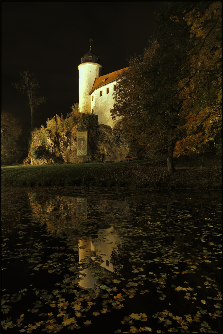 Burg Rabenstein bei Nacht...