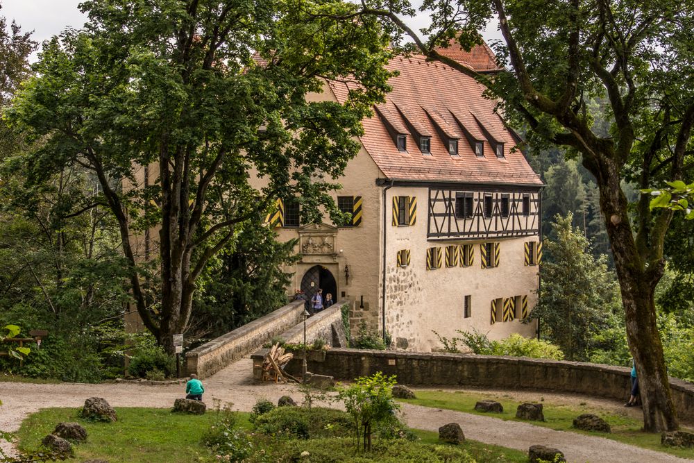 Burg Rabenstein fränkische Schweiz Foto & Bild architektur