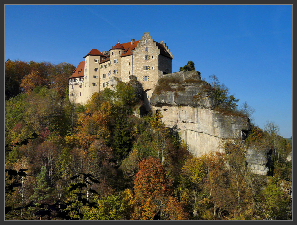 Burg Rabenstein im Herbst Foto & Bild deutschland, europe, bayern