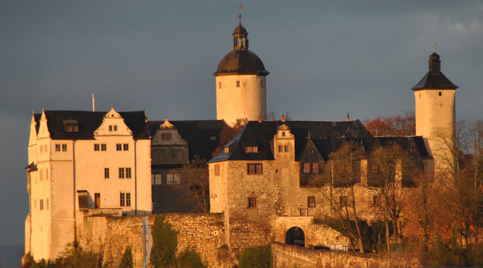 Burg Ranis im November